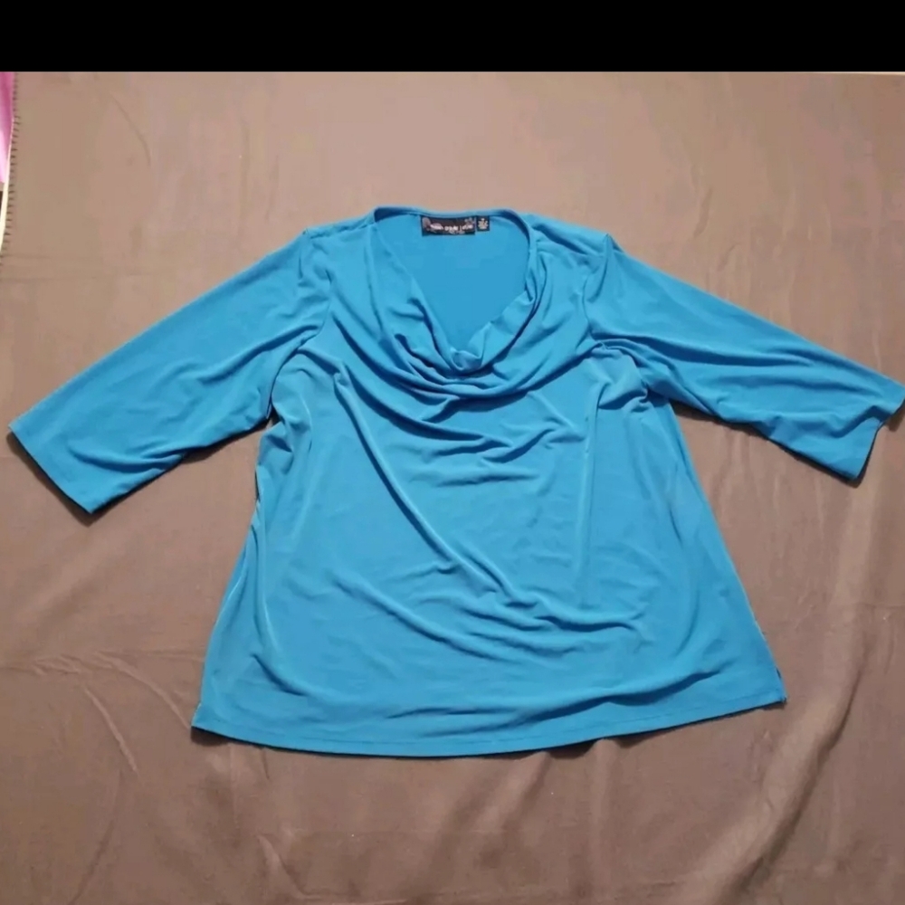 Susan Graver 1X Blue